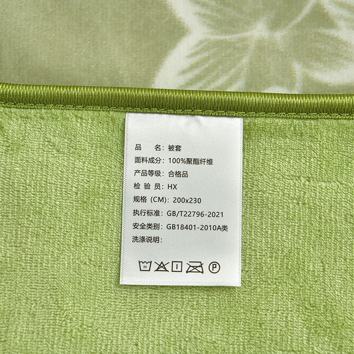 91家纺网 家纺一手货源 找家纺 绘萱2025新品爆款8斤包边印花牛奶绒四件套床裙款法莱绒金貂貂狐 青花