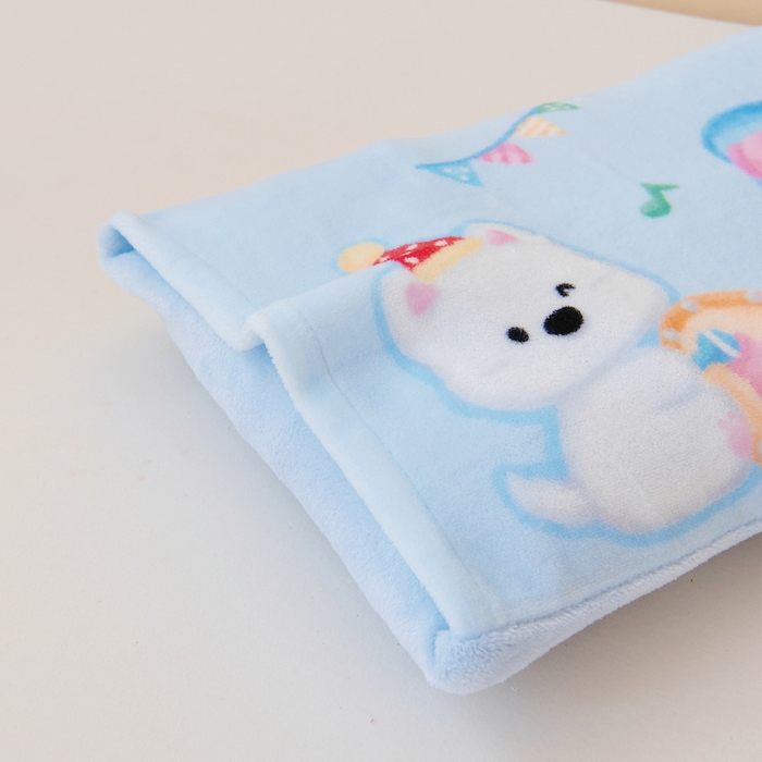 91家纺网 家纺一手货源 找家纺 鱼宝 2025新款大版牛奶绒三件套六件套多件套-彩绘系列 小象宝宝