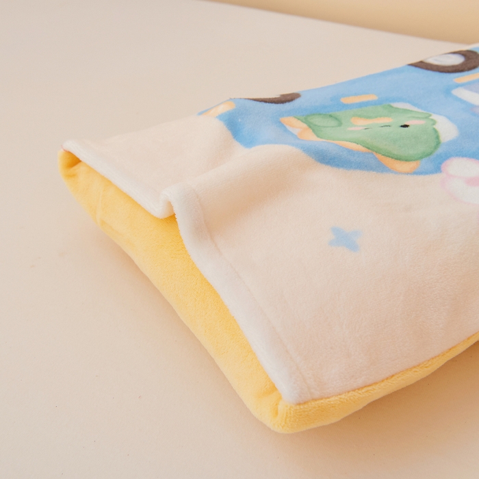 91家纺网 家纺一手货源 找家纺 鱼宝 2025新款大版牛奶绒三件套六件套多件套-彩绘系列 小巴士