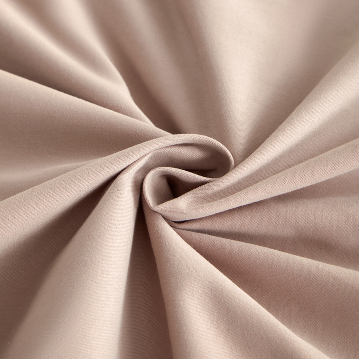 91家纺网 家纺一手货源 找家纺 润肤居 2025新款全棉纯色双拼加厚磨毛四件套 丝绒拿铁+奶油黄