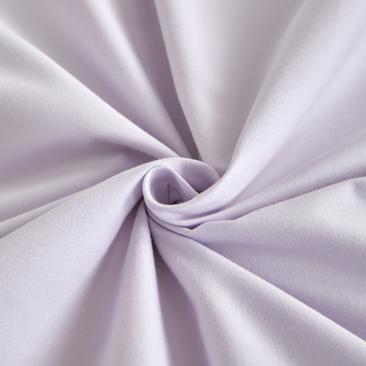 91家纺网 家纺一手货源 找家纺 润肤居 2025新款全棉纯色双拼加厚磨毛四件套 香芋紫+奶油黄