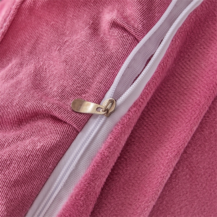 91家纺网 家纺一手货源 找家纺 屹成家纺2025新款水晶绒夹棉绗缝床裙四件套（塞纳河畔）四件套起售价不低于230元 豆沙