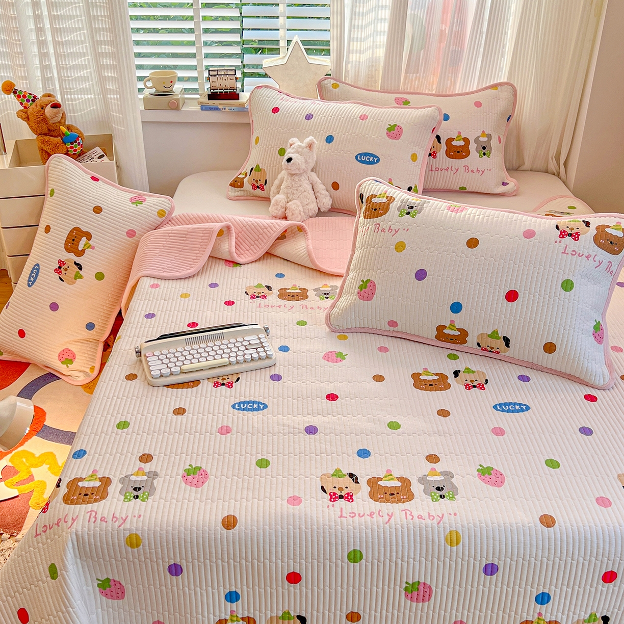 91家纺网 家纺一手货源 找家纺 X猫先生 2025新品棉加绒床盖一面全棉一面牛奶绒床盖炕盖加厚床单床垫四季款系列二 冒险家（A棉B绒）