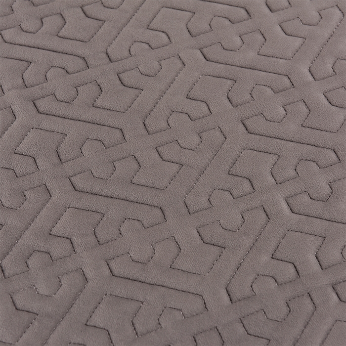 91家纺网 家纺一手货源 找家纺 忘忧草 2025新款婴儿绒夹棉单床裙 床裙单件-安娜系列 安娜-高级灰