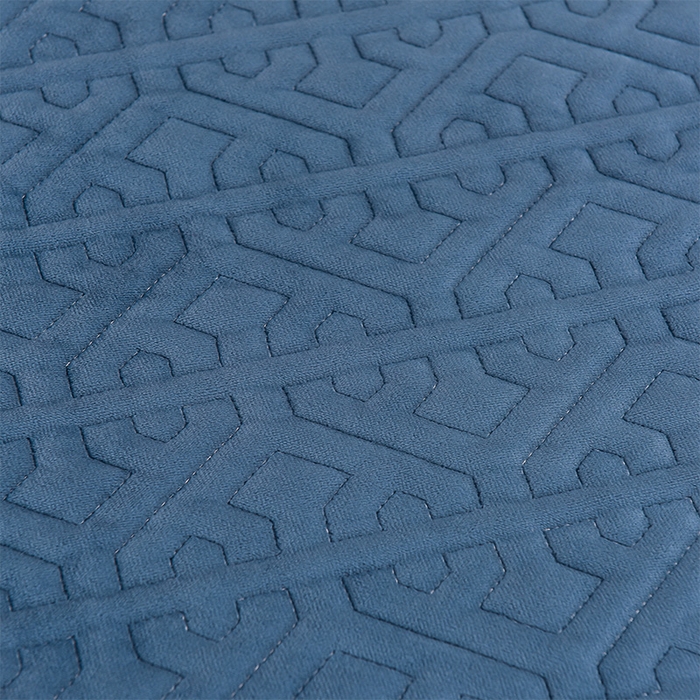 91家纺网 家纺一手货源 找家纺 忘忧草 2025新款婴儿绒夹棉单床裙 床裙单件-安娜系列 安娜-梦幻蓝