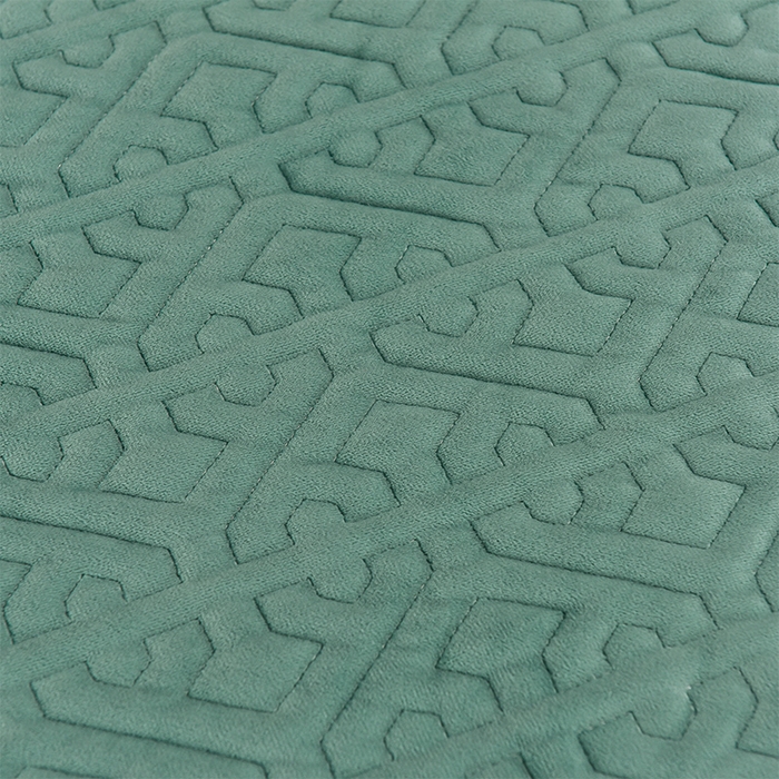 91家纺网 家纺一手货源 找家纺 忘忧草 2025新款婴儿绒夹棉单床裙 床裙单件-安娜系列 安娜-迷雾绿