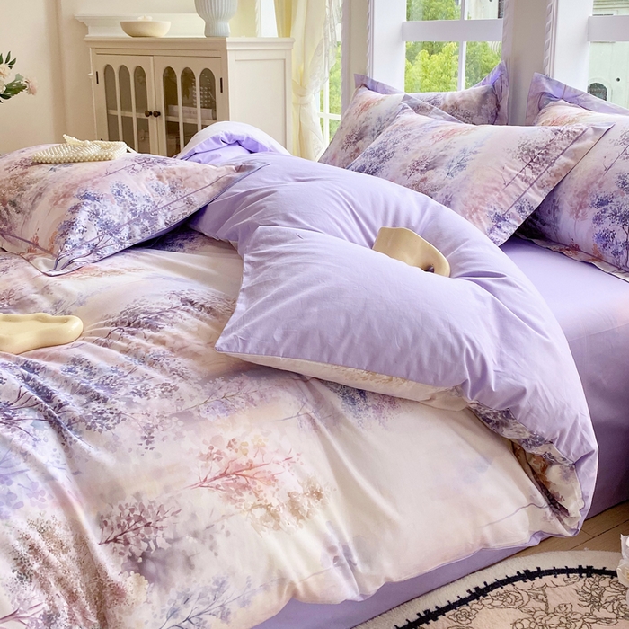 91家纺网 家纺一手货源 找家纺 （总）星期三家纺 2025年7月新款铂金全棉纯棉13372四件套