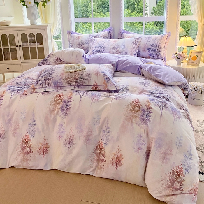 91家纺网 家纺一手货源 找家纺 （总）星期三家纺 2025新款10月新款铂金全棉纯棉13372四件套