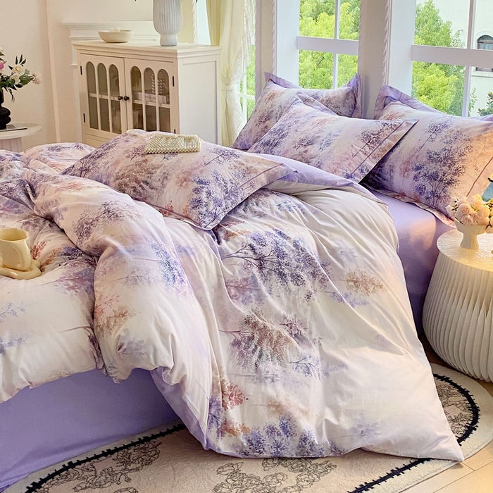 91家纺网 家纺一手货源 找家纺 （总）星期三家纺 2025新款10月新款铂金全棉纯棉13372四件套