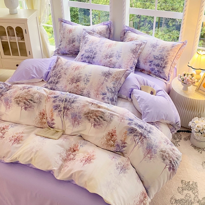 91家纺网 家纺一手货源 找家纺 （总）星期三家纺 2025新款10月新款铂金全棉纯棉13372四件套