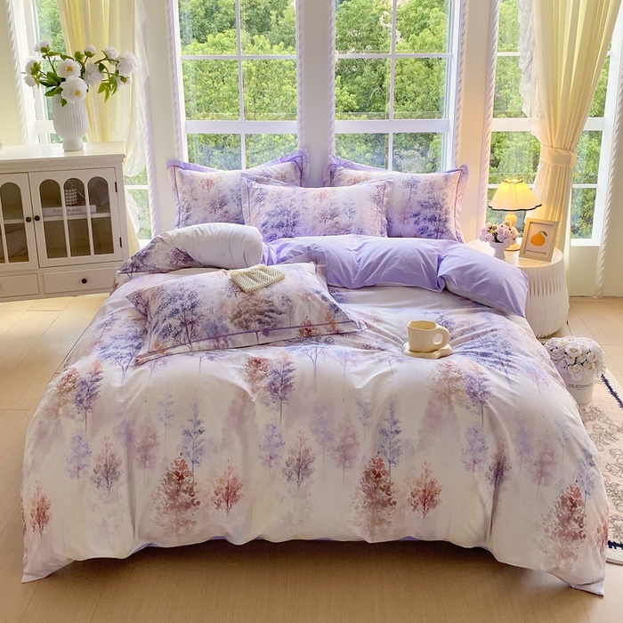 91家纺网 家纺一手货源 找家纺 （总）星期三家纺 2025新款10月新款铂金全棉纯棉13372四件套