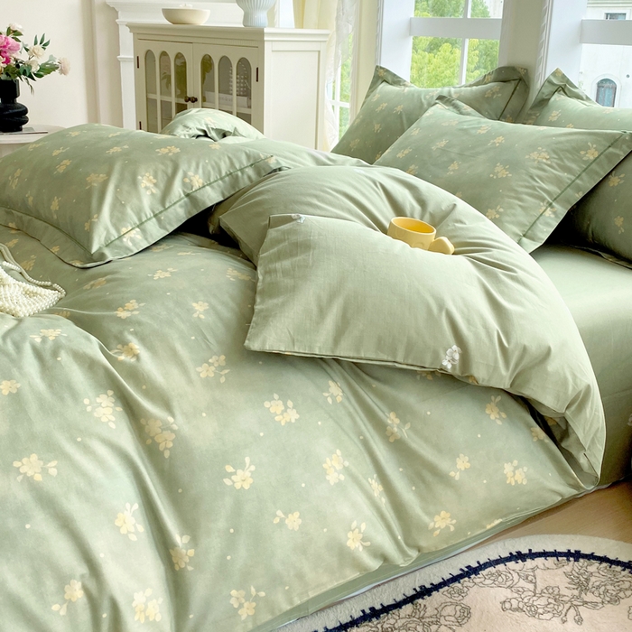 91家纺网 家纺一手货源 找家纺 （总）星期三家纺 2025新款10月新款铂金全棉纯棉13372四件套