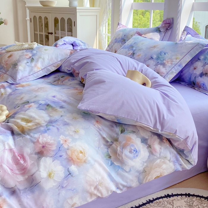 91家纺网 家纺一手货源 找家纺 （总）星期三家纺 2025新款10月新款铂金全棉纯棉13372四件套