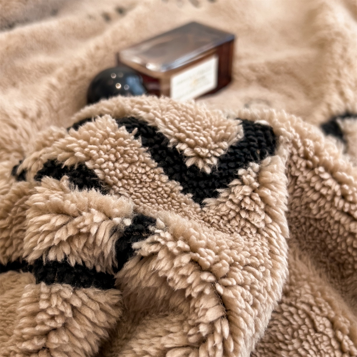 91家纺网 家纺一手货源 找家纺 慕木家纺 2025新款A类高克重云暮绒床笠款四件套(跨境专供首选）提供买家秀 云暮绒min床笠四件套-摩卡咖