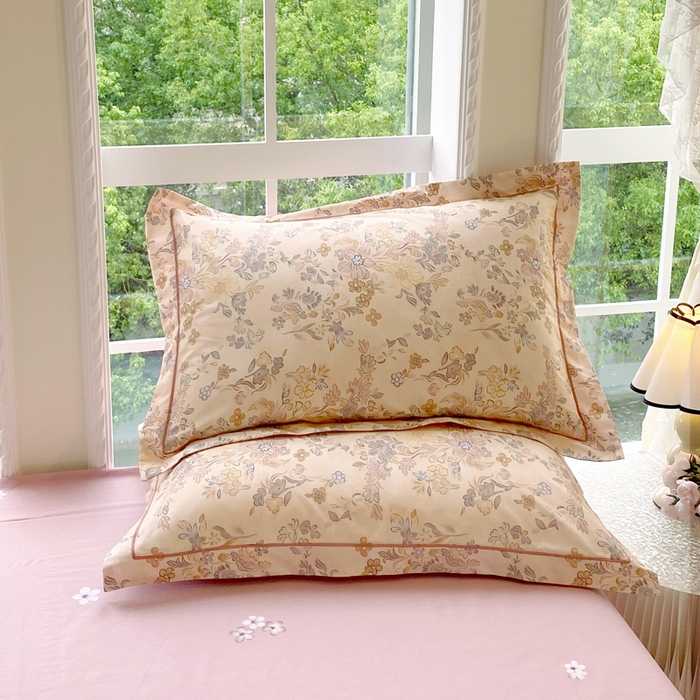 91家纺网 家纺一手货源 找家纺 星期三家纺 2025新款10月新款铂金全棉纯棉13372四件套 亦朵