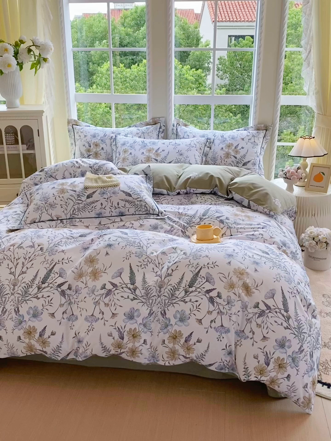 91家纺网 家纺一手货源 找家纺 星期三家纺 2025新款10月新款铂金全棉纯棉13372四件套 云澈