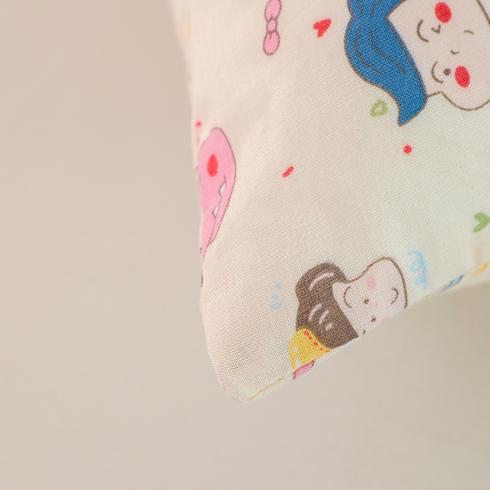 91家纺网 家纺一手货源 找家纺 大熊枕芯 2025新款全棉双层纱有氧长枕抱枕芯+枕套 阿呆