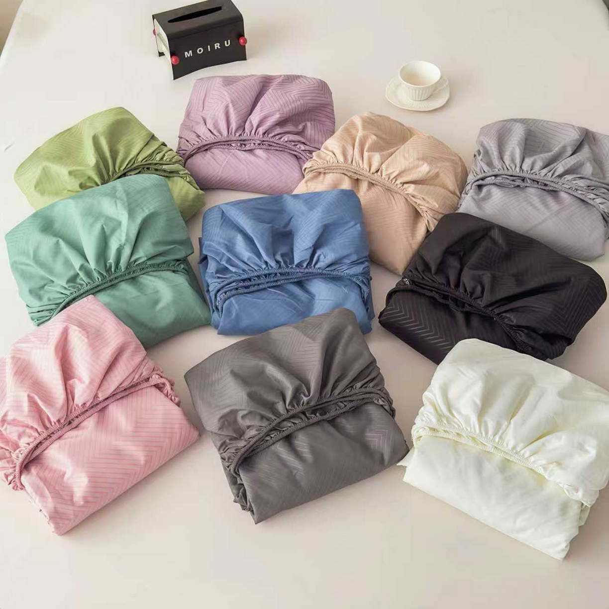 91家纺网 家纺一手货源 找家纺 （总）露梦家纺 2025外贸内销跨境电商亚马逊速卖通磨毛单床笠三件套欧美尺寸多多跨境平台TEMU SHEIN笠高30