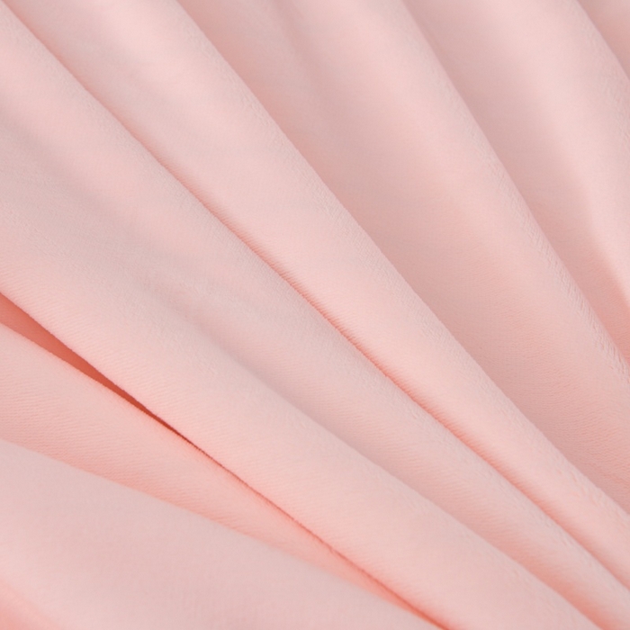 91家纺网 家纺一手货源 找家纺 优家居 2025新款240克高克重牛奶绒韩版牛奶绒夹棉床盖三件套床裙三件套直播爆款 栀子花-浅粉