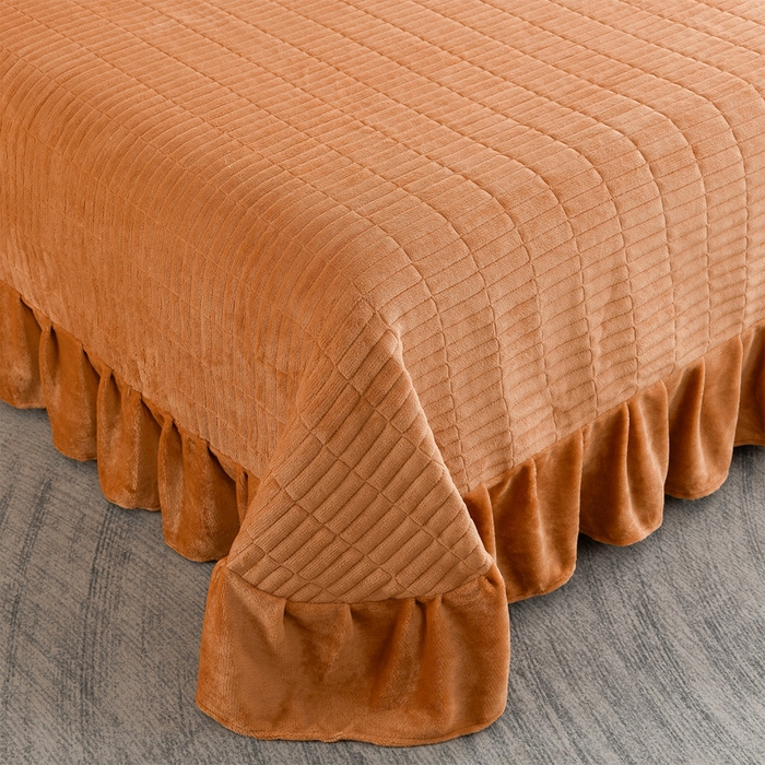 91家纺网 家纺一手货源 找家纺 （总）德比尔斯  2025新款兔毛绒兔兔绒牛奶绒四件套床盖款