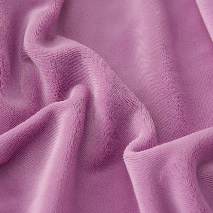 91家纺网 家纺一手货源 找家纺 优家居 2025新品240克高克重牛奶绒韩版牛奶绒夹棉床裙三件套冬季直播爆款 东方韵-紫色