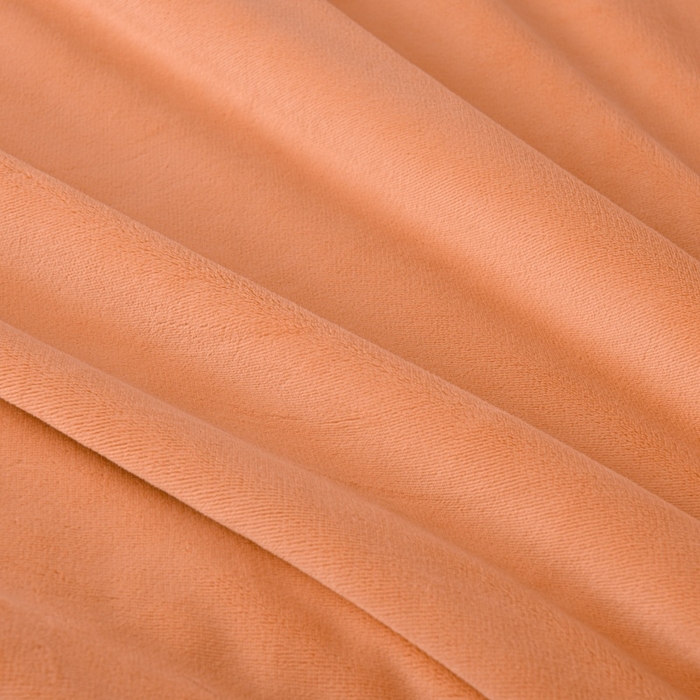 91家纺网 家纺一手货源 找家纺 优家居 2025新品240克高克重牛奶绒韩版牛奶绒夹棉床裙三件套冬季直播爆款 东方韵-橙色