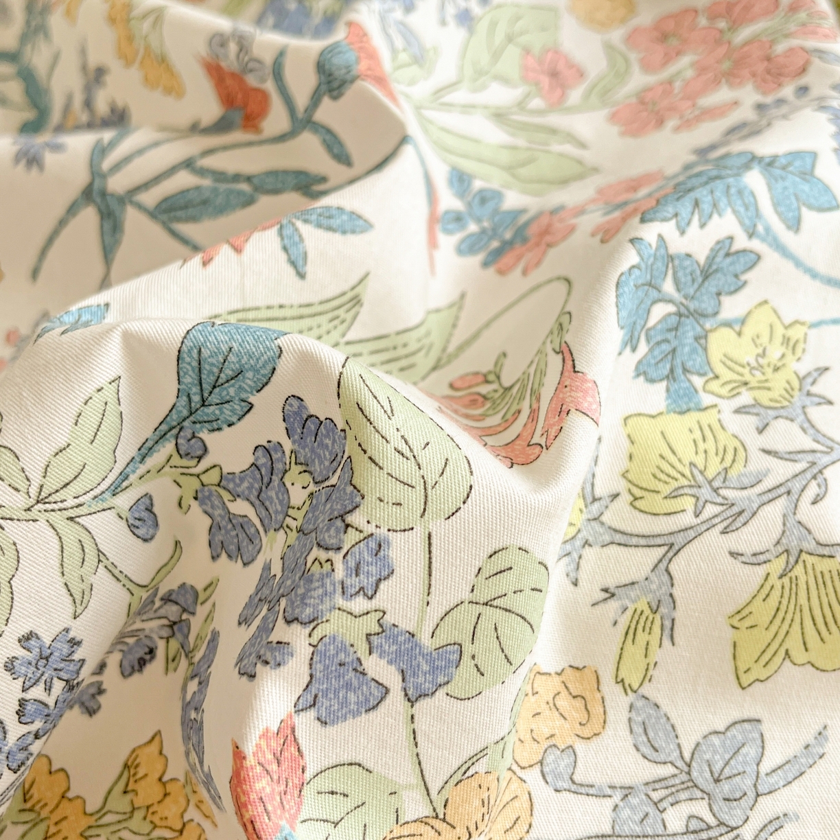 91家纺网 家纺一手货源 找家纺 柠馨 2025新款全棉印花四件套安凡妮系列 昭黎