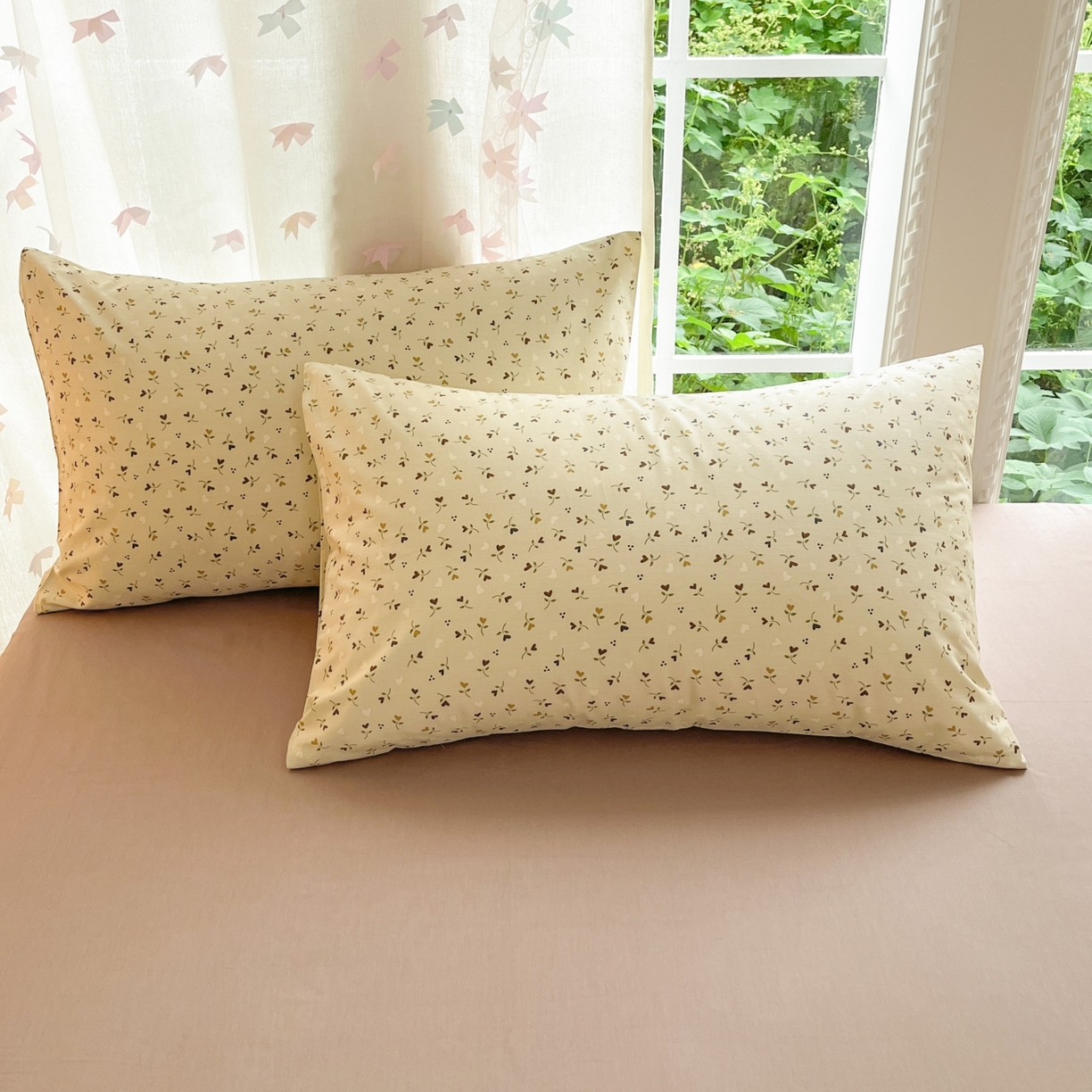 91家纺网 家纺一手货源 找家纺 柠馨 2025新款全棉印花四件套安凡妮系列 宁谧