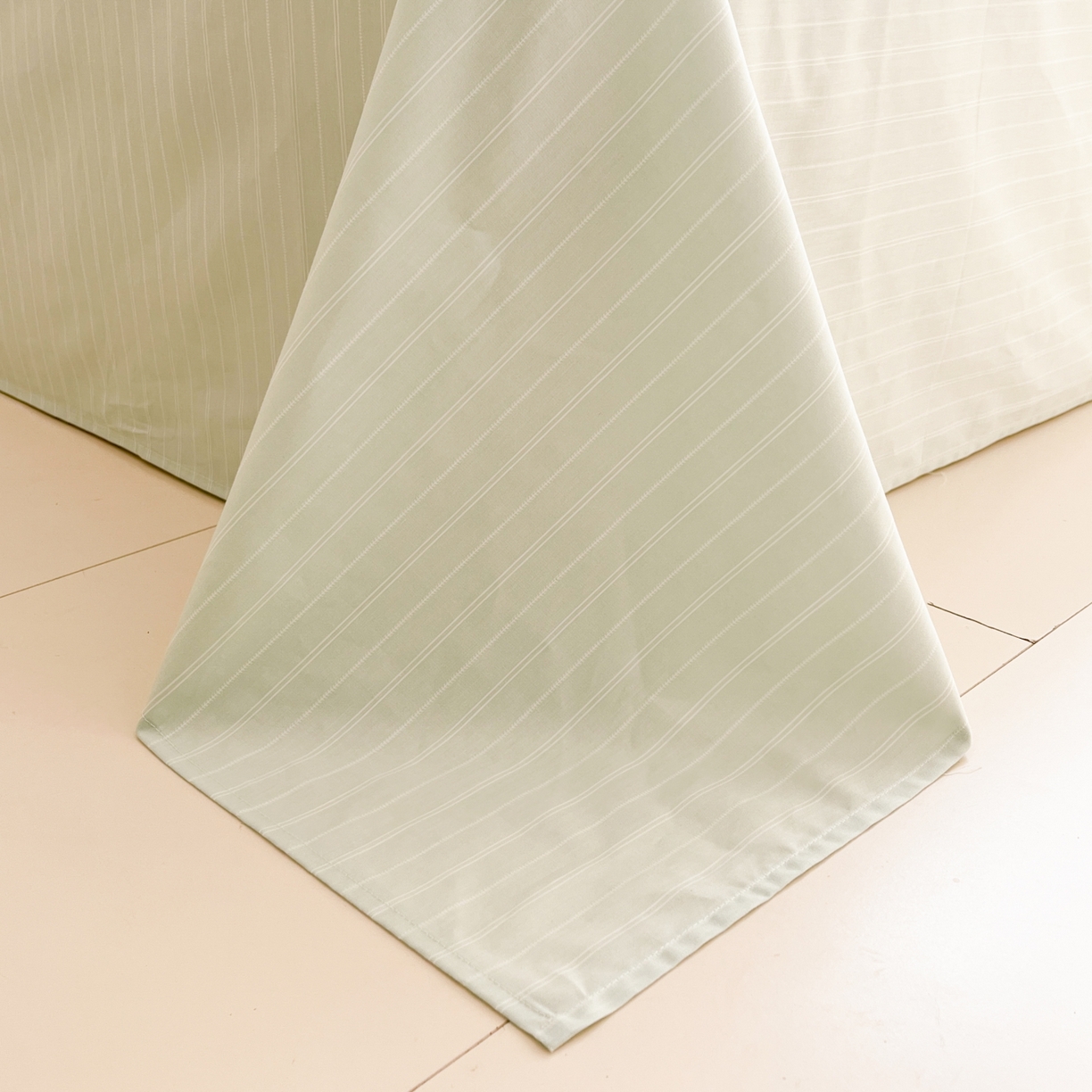 91家纺网 家纺一手货源 找家纺 柠馨 2025新款全棉印花四件套安凡妮系列 素笺