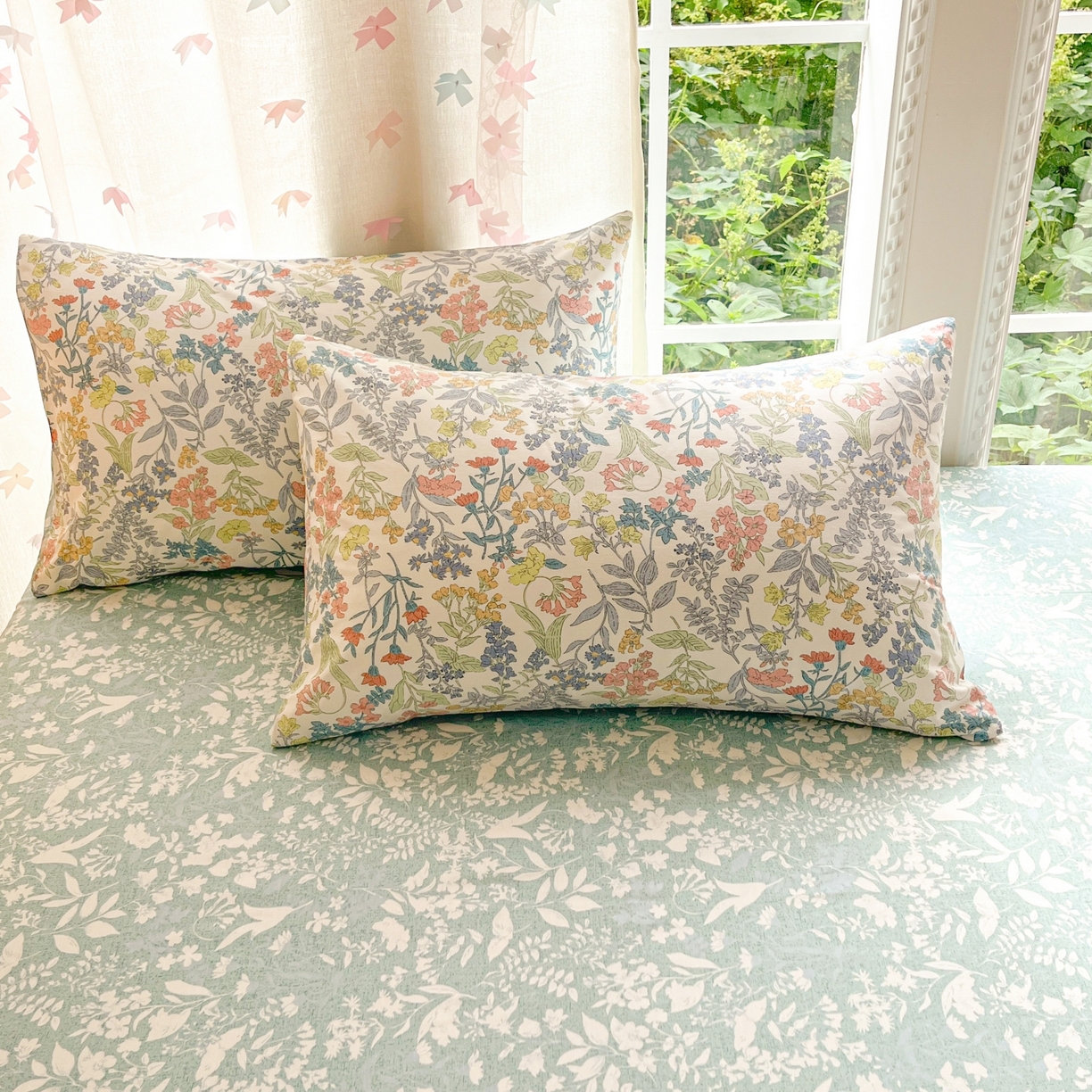 91家纺网 家纺一手货源 找家纺 柠馨 2025新款全棉印花四件套安凡妮系列 昭黎