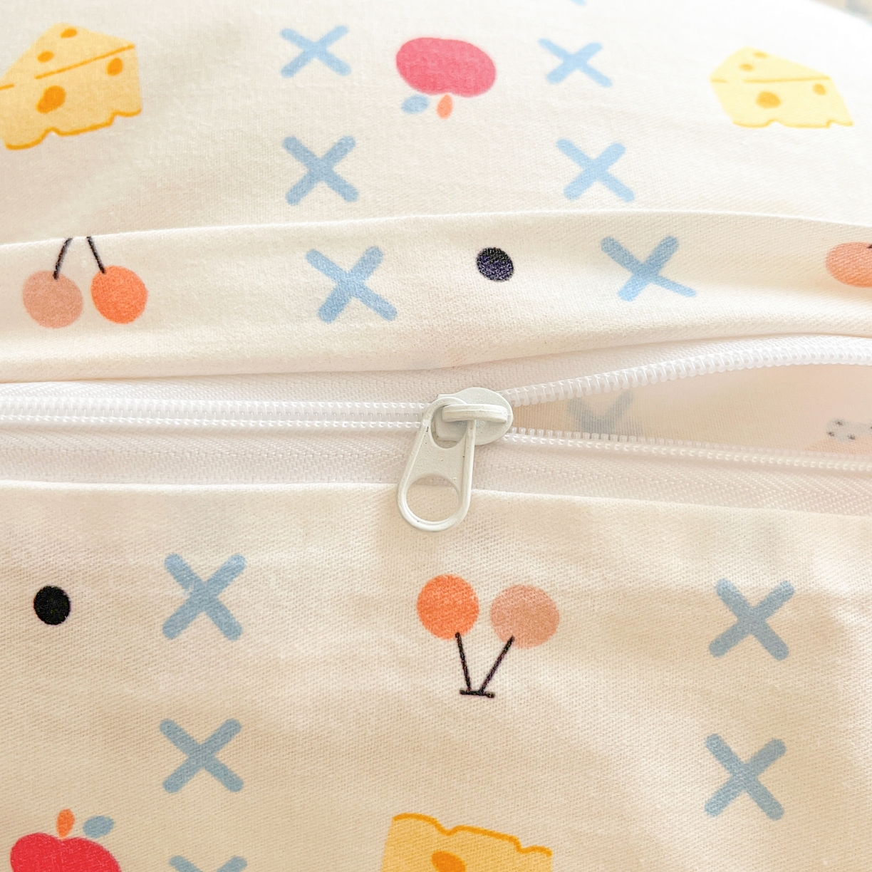 91家纺网 家纺一手货源 找家纺 柠馨 2025新款全棉印花四件套安凡妮系列 星澜