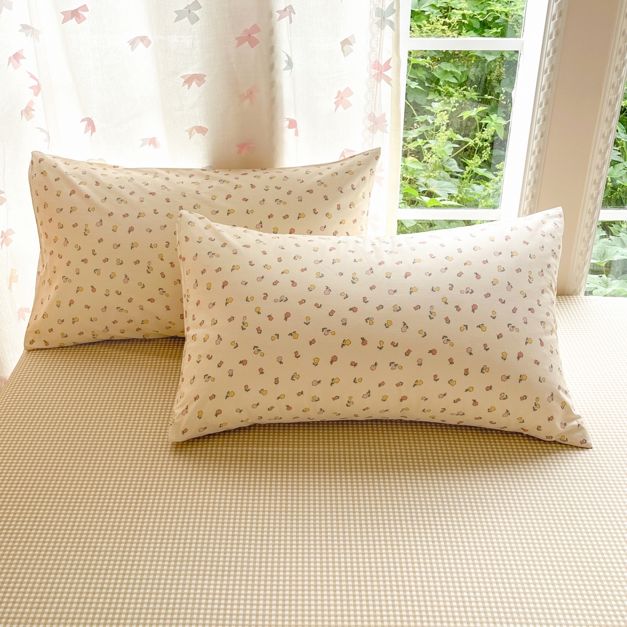 91家纺网 家纺一手货源 找家纺 柠馨 2025新款全棉印花四件套安凡妮系列 绮梦