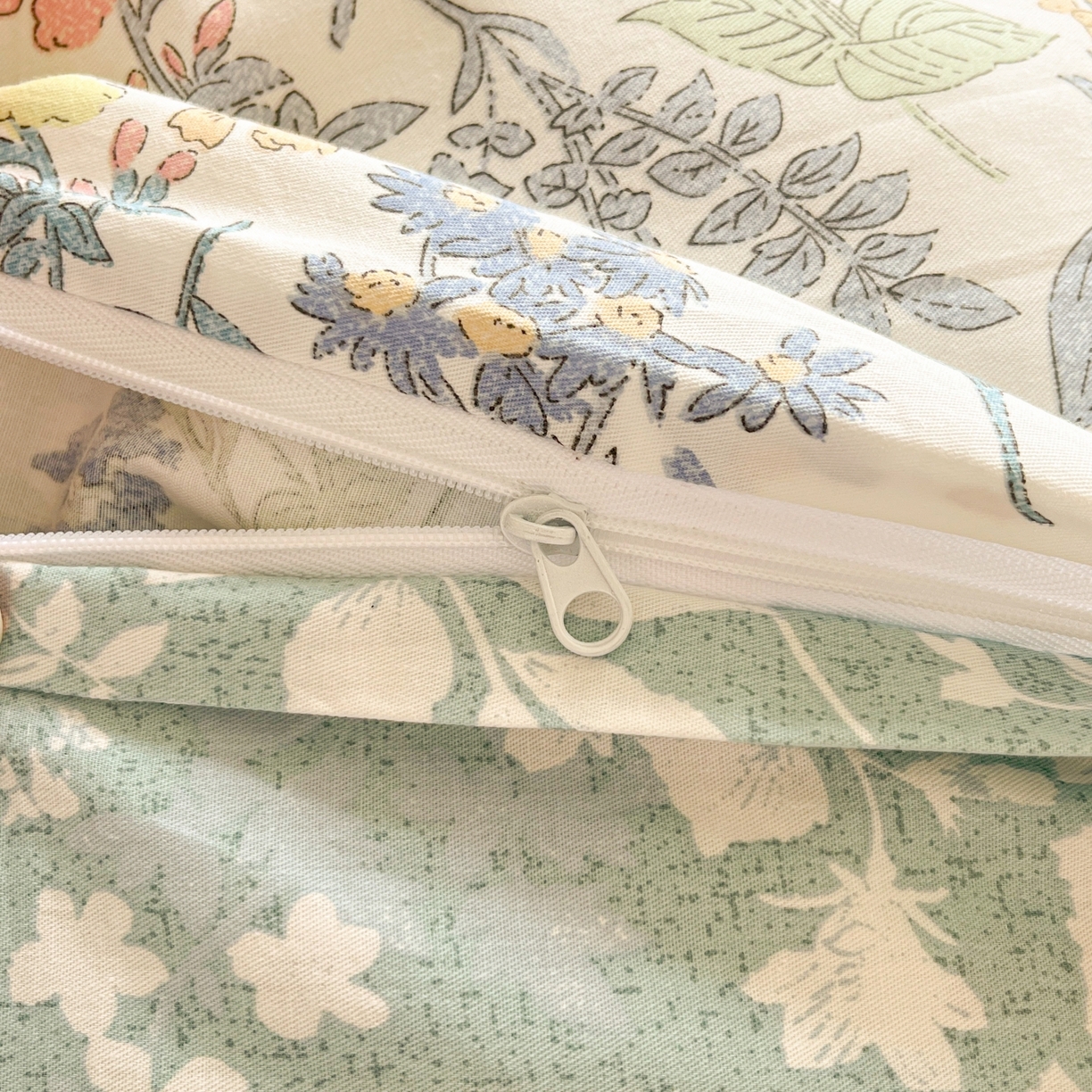 91家纺网 家纺一手货源 找家纺 柠馨 2025新款全棉印花四件套安凡妮系列 昭黎