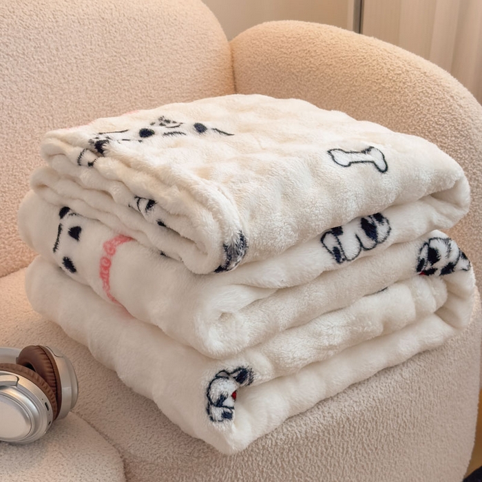 （总）爱彼家纺 2025秋冬新款泡泡绒印花毛毯毯子多功能盖毯-系列二