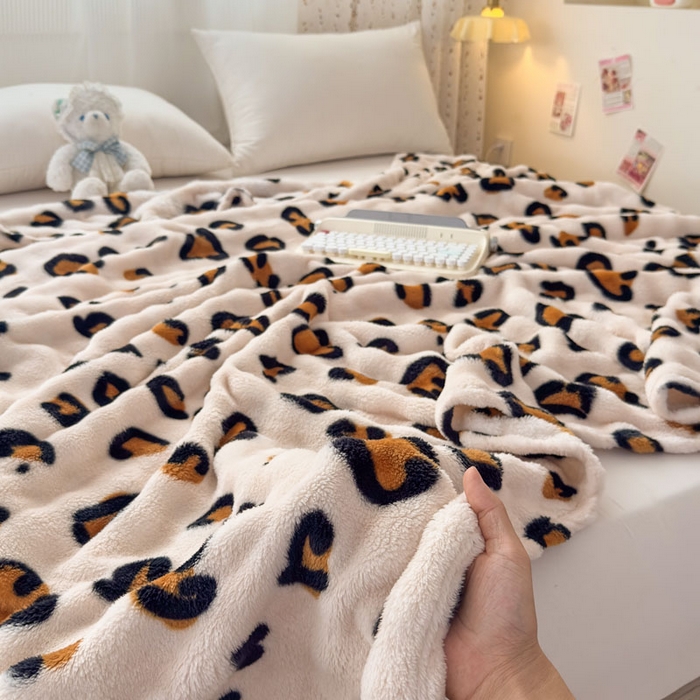 91家纺网 家纺一手货源 找家纺 爱彼家纺 2025秋冬新款泡泡绒印花毛毯毯子多功能盖毯-系列二 托斯卡纳的纹