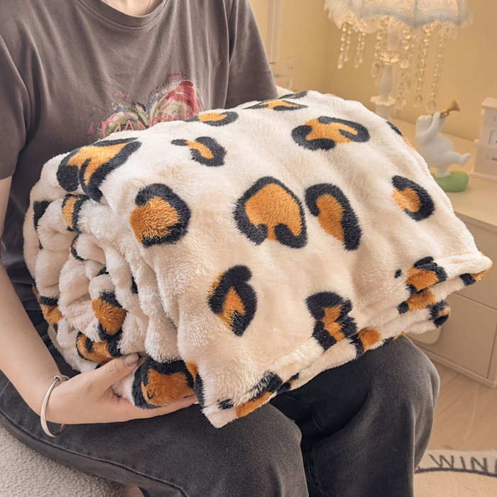 91家纺网 家纺一手货源 找家纺 爱彼家纺 2025秋冬新款泡泡绒印花毛毯毯子多功能盖毯-系列二 托斯卡纳的纹