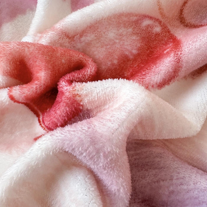 91家纺网 家纺一手货源 找家纺 雅眠居 2025直播爆款5D大版数码印花牛奶绒床盖四件套宝宝绒床裙 可爱熊