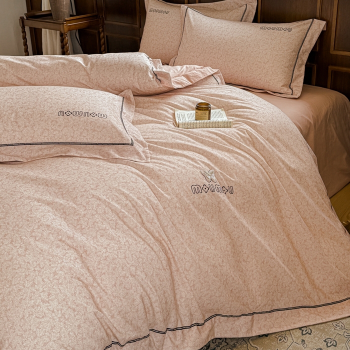 91家纺网 家纺一手货源 找家纺 （总）舒慕家纺 2025新款长绒棉磨毛全棉磨毛四件套