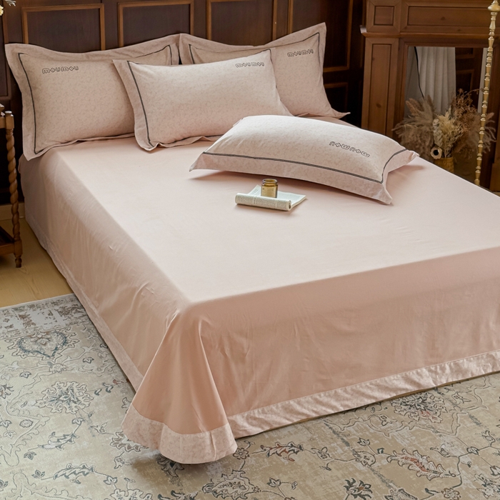 91家纺网 家纺一手货源 找家纺 （总）舒慕家纺 2025新款长绒棉磨毛全棉磨毛四件套