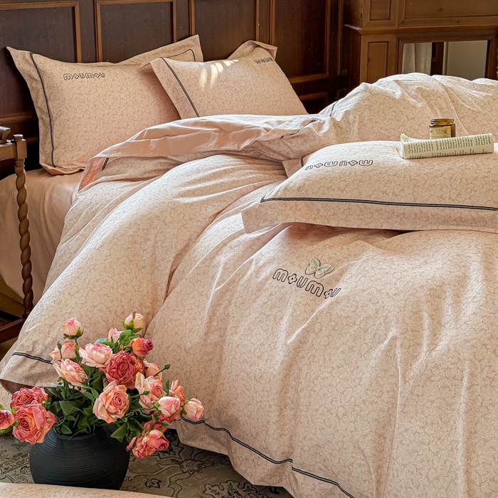 91家纺网 家纺一手货源 找家纺 （总）舒慕家纺 2025新款长绒棉磨毛全棉磨毛四件套