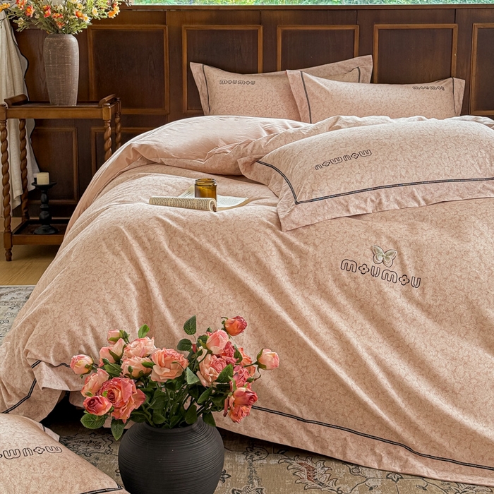 91家纺网 家纺一手货源 找家纺 （总）舒慕家纺 2025新款长绒棉磨毛全棉磨毛四件套