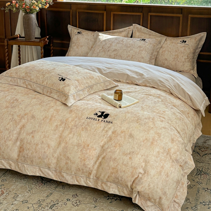 91家纺网 家纺一手货源 找家纺 （总）舒慕家纺 2025新款长绒棉磨毛全棉磨毛四件套