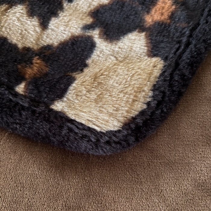 91家纺网 家纺一手货源 找家纺 铠畅家纺 2025新款兔毛包边款仿兔毛被套毯牛奶绒被套毯子 双栖蝶