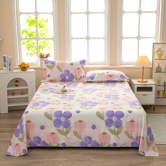 91家纺网 家纺一手货源 找家纺 （总） 雨萝家纺 新款12868全棉纯棉床单