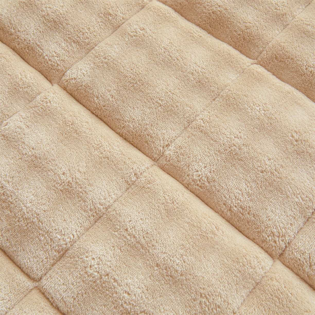 91家纺网 家纺一手货源 找家纺 鑫顺欣 2025新款泡泡牛奶绒床笠套件三件套 奶卡色