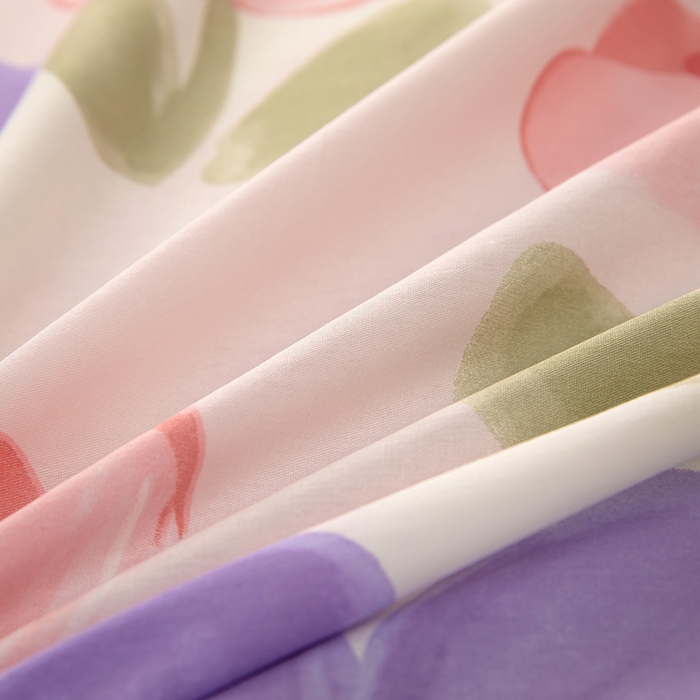 91家纺网 家纺一手货源 找家纺  雨萝家纺 新款12868全棉纯棉床单 伊莲娜