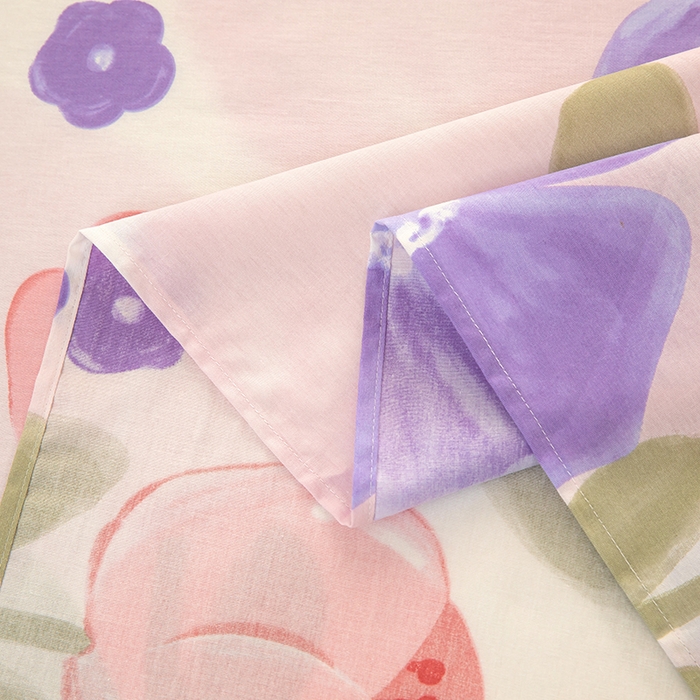 91家纺网 家纺一手货源 找家纺  雨萝家纺 新款12868全棉纯棉床单 伊莲娜