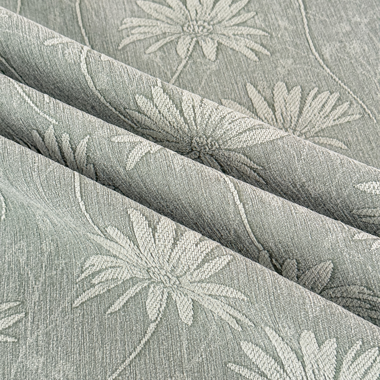 91家纺网 家纺一手货源 找家纺 手艺人家纺 2025新款雪尼尔纯色床盖炕盖-XK3800 XK3800绿