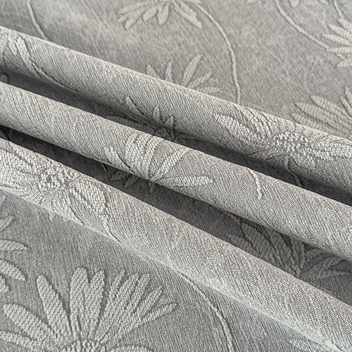 91家纺网 家纺一手货源 找家纺 手艺人家纺 2025新款雪尼尔纯色床盖炕盖-XK3800 XK3800灰