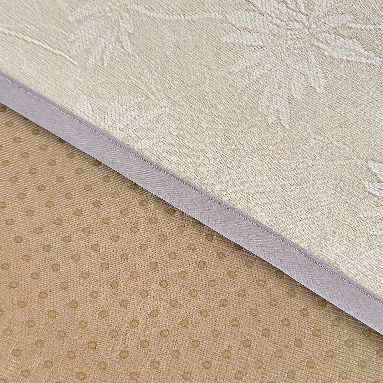 91家纺网 家纺一手货源 找家纺 手艺人家纺 2025新款雪尼尔纯色床盖炕盖-XK3800 XK3800米